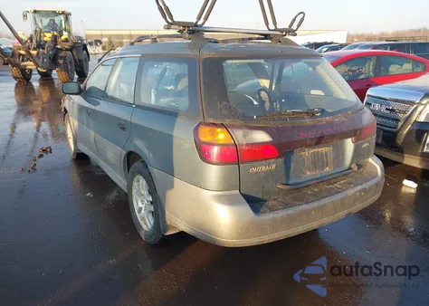2001 Subaru Outback from USA, damaged, VIN 4S3BH665016608994